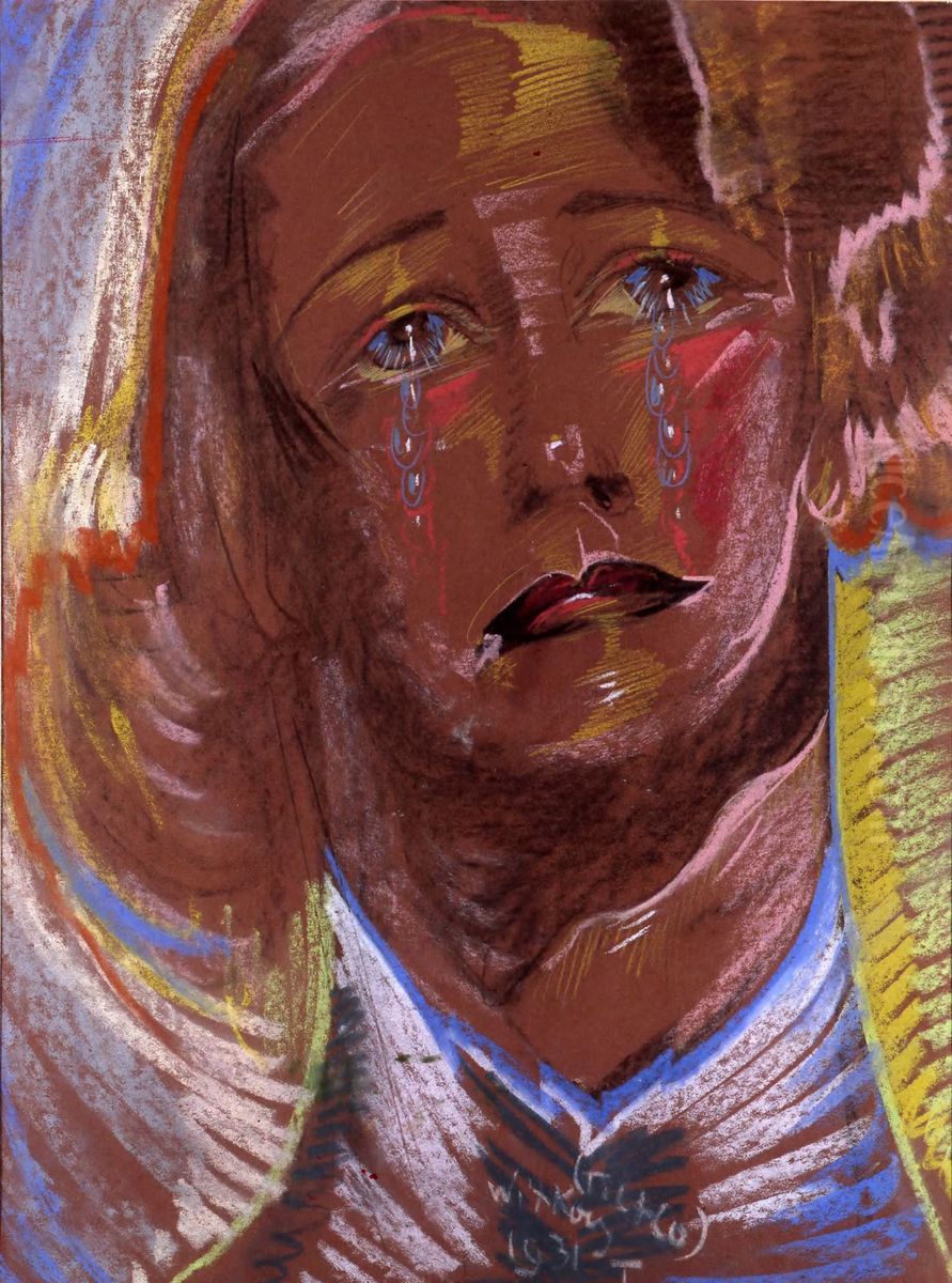 Portrait of Zofia Jagodowska Oil Painting by Stanislaw Ignacy Witkiewicz (Witkacy)