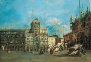 S. Mark's place in Venice with Clocktower