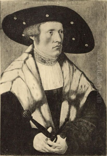 Portrait of Weicker Reys Oil Painting by Conrad Faber von Kreuznach