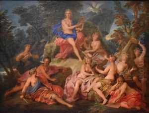 Nicolas Bertin - Apollon et les Muses