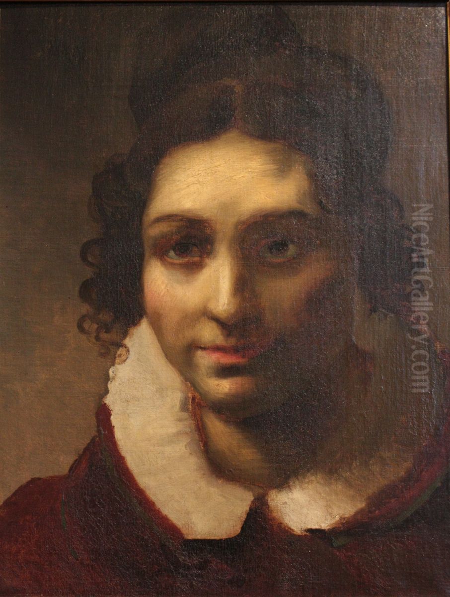 Portrait de Suzanne Oil Painting by Theodore Gericault