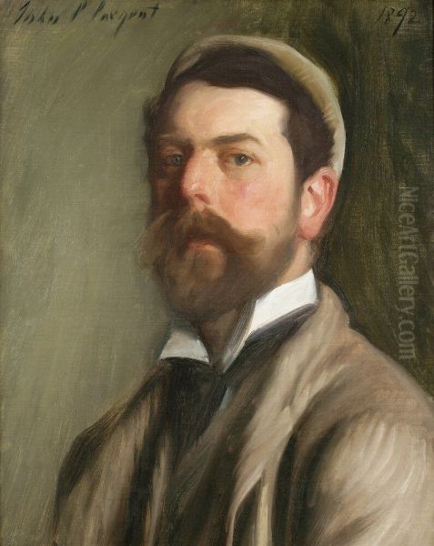 Sjalvportratt Oil Painting by John Singer Sargent