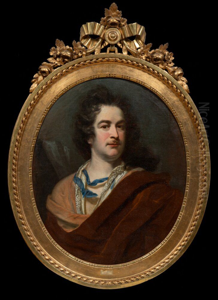 Sjalvportratt Oil Painting by David Richter the Elder