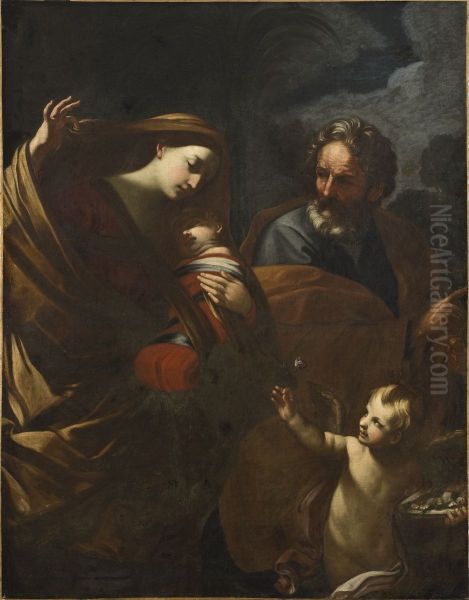 Flykten till Egypten Oil Painting by Guido Reni