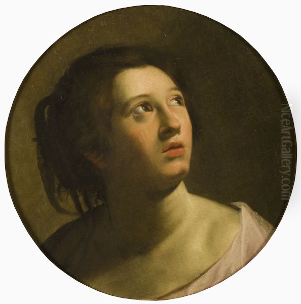 Ung kvinna Oil Painting by Caravaggio