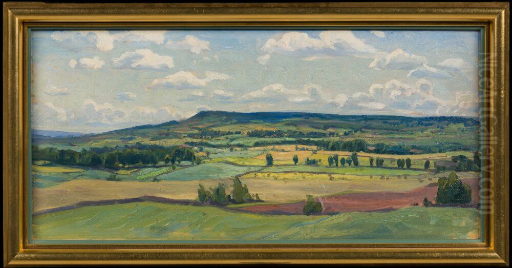 The Countryside, Dala, Vastergotland Oil Painting by Prince Eugen, Duke of Narke
