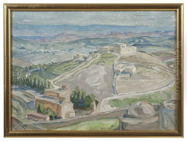 Studie fran Getsemane Oil Painting by Anna Boberg