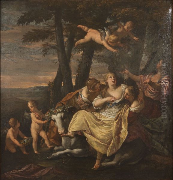 The Rape of Europa Oil Painting by Paolo Veronese