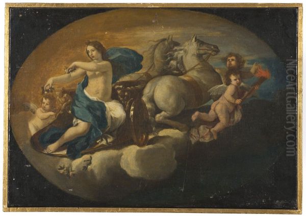 Aurora Oil Painting by Carlo Cignani