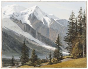 Vy mot Chamonix-Mont-Blanc