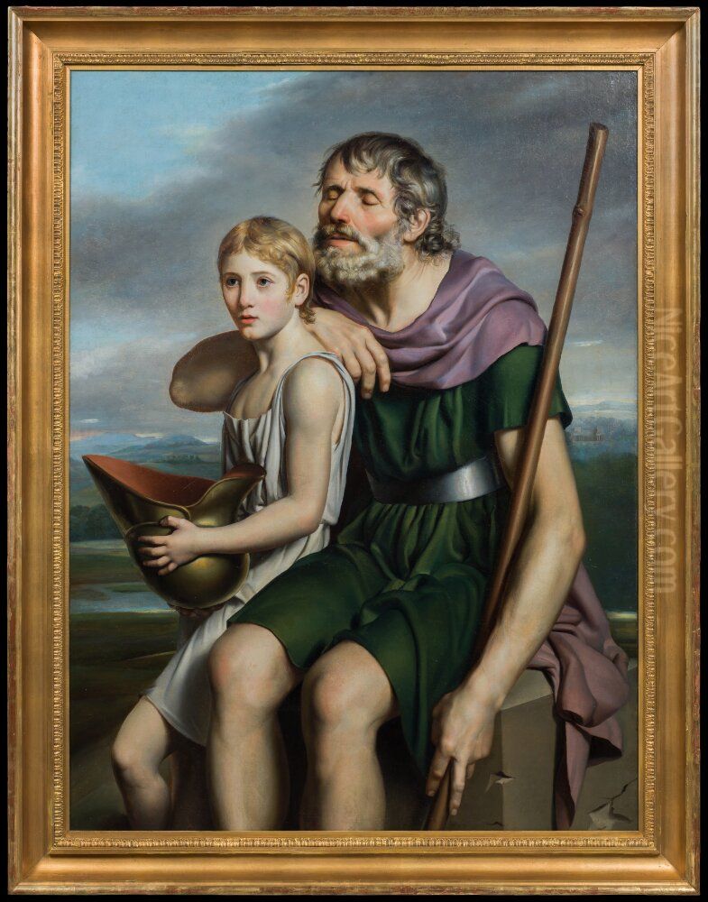 Belisarius Oil Painting by Per Krafft the Younger