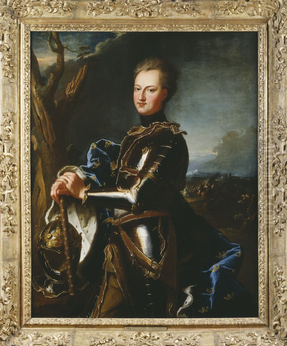Charles XII Oil Painting by Hyacinthe Rigaud