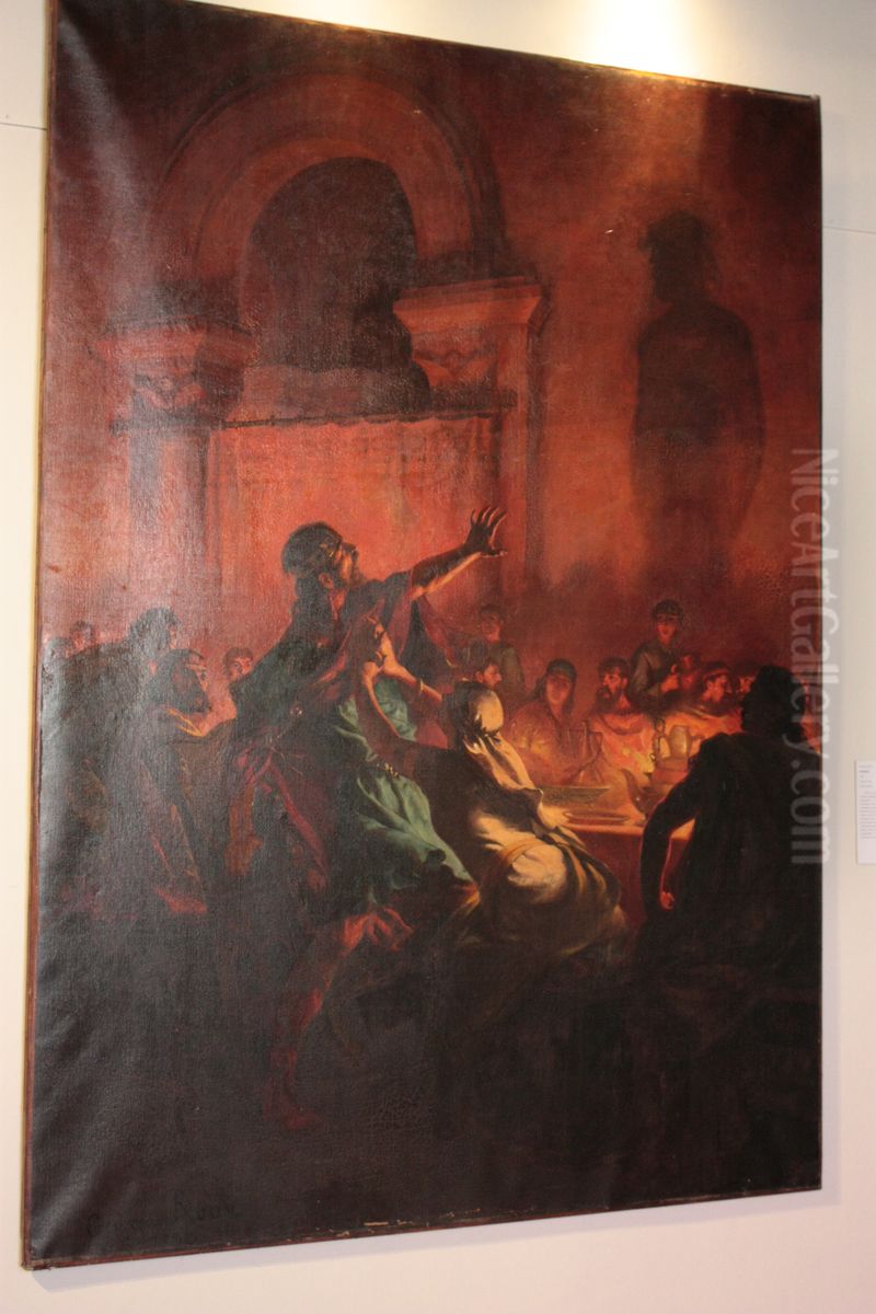 MacBeth Oil Painting by George Roux