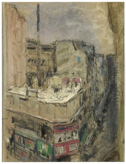Demolition rue de Calais (60.1.2) Oil Painting by Jean-Edouard Vuillard