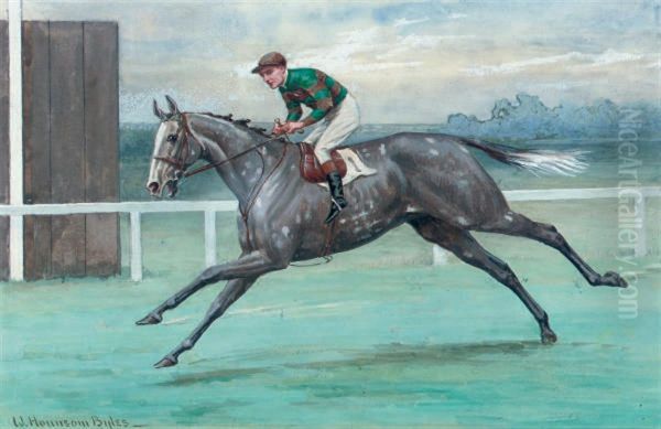 Mahmoud Oil Painting by William Hounsom Byles