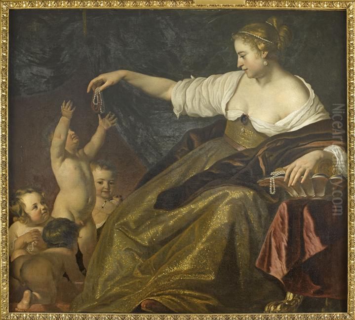 Allegorie de la Richesse Oil Painting by Jacob van Loo