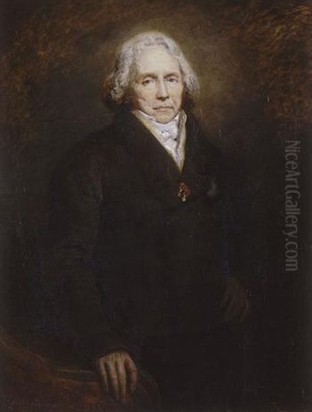 Portrait du prince de Talleyrand Oil Painting by Ary Scheffer