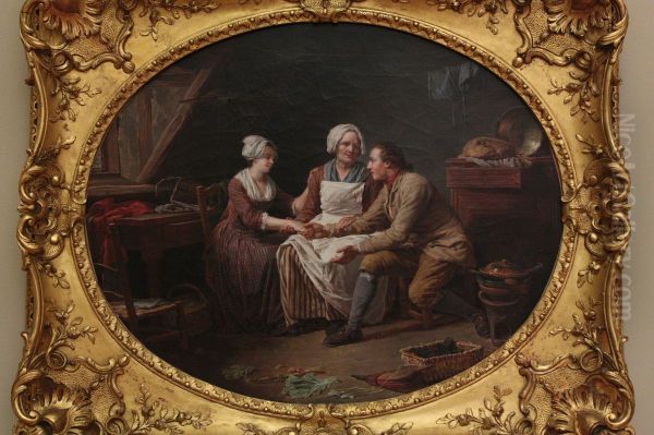 Les Accords Oil Painting by Nicolas Bernard Lepicie