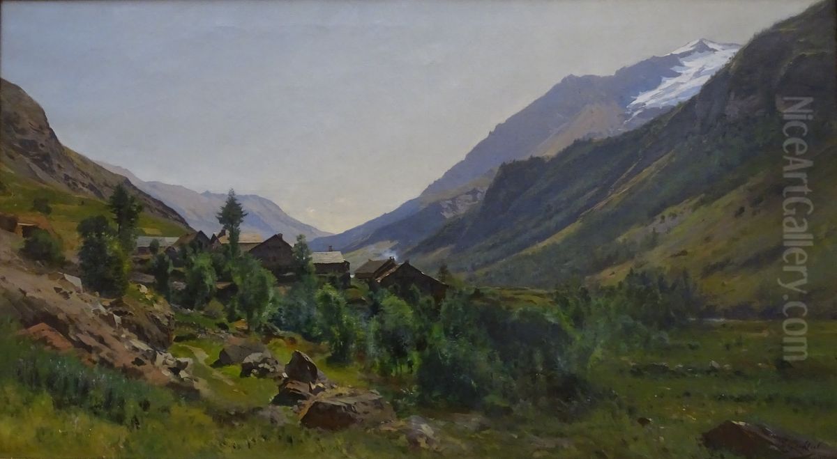 Les Freaux Oil Painting by Laurent Guetal