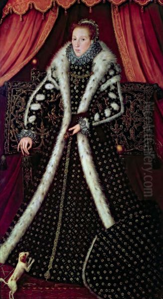 Frances Sidney, Countess of Sussex Oil Painting by Steven van der Meulen