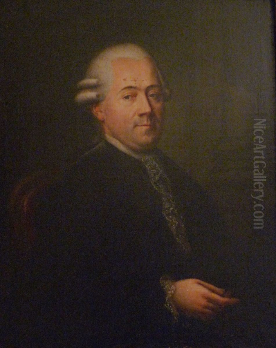 Portrait of a Man Oil Painting by Jean-Jacques Sorg