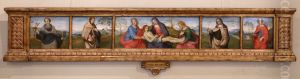 Predella of Lamentation with Four Saints Predella of Lamentation with Four Saints