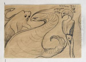 Four animal creatures