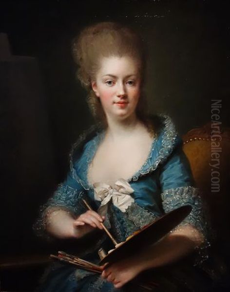 Autoportrait Oil Painting by Rosalie Filleul