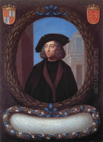Ferdinando d'Aragona, first Duke of Montalto (?-1543) Oil Painting by Luigi Primo