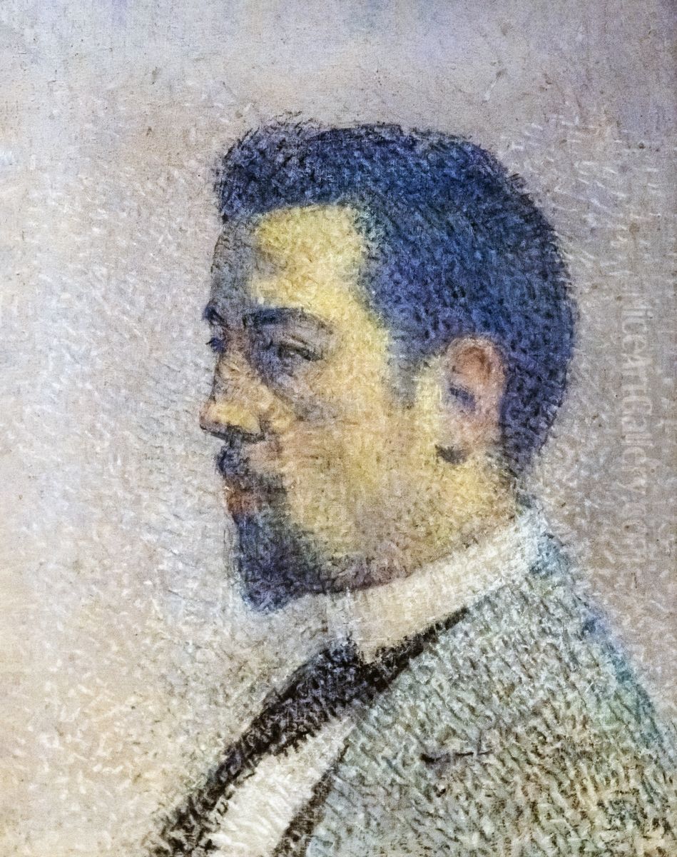 Portrait d'Albert Sarraut Oil Painting by Achille Lauge