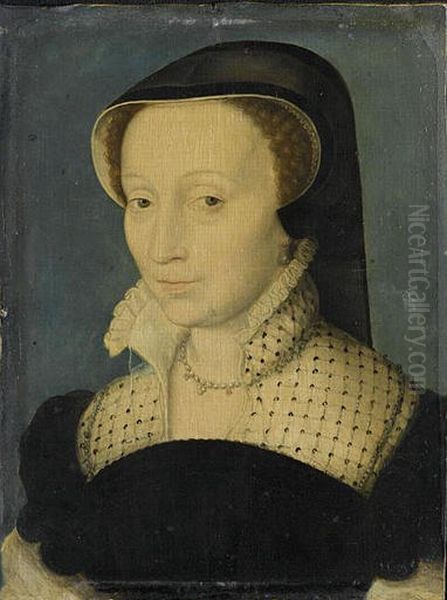 Portrait de Claude de Beaune Oil Painting by Francois Clouet