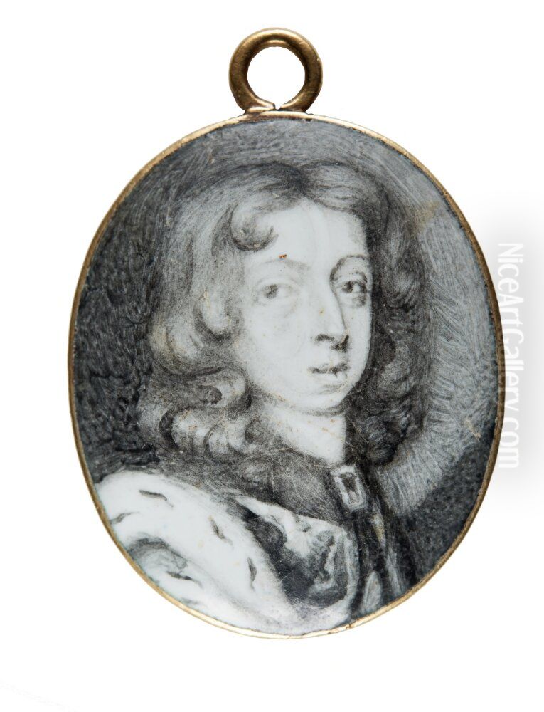 Karl XI Oil Painting by Pierre Signac Karl XI Oil Painting by Pierre Signac