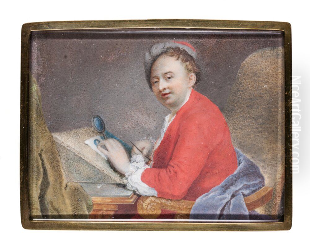 Self-portrait Oil Painting by Johann Harper