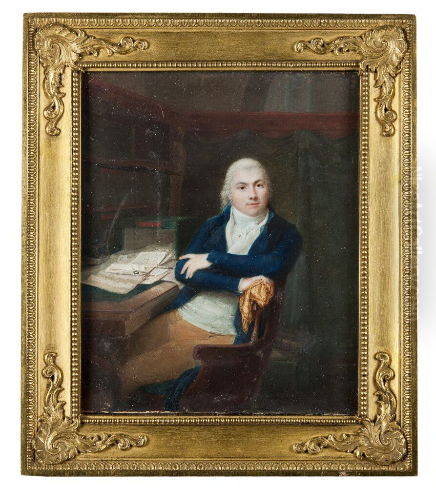 Okand man Oil Painting by Jean-Antoine Laurent Okand man Oil Painting by Jean-Antoine Laurent