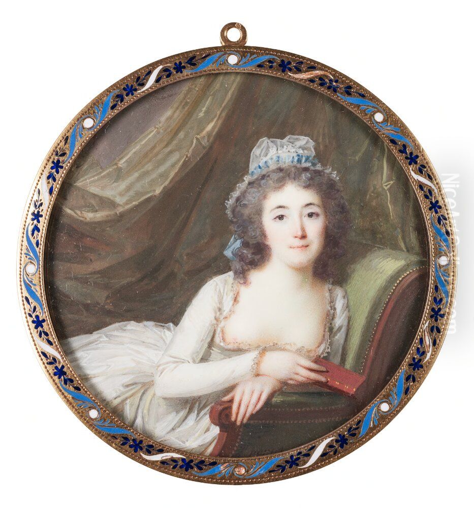 Okand kvinna Oil Painting by Lie Louis Perin-Salbreux