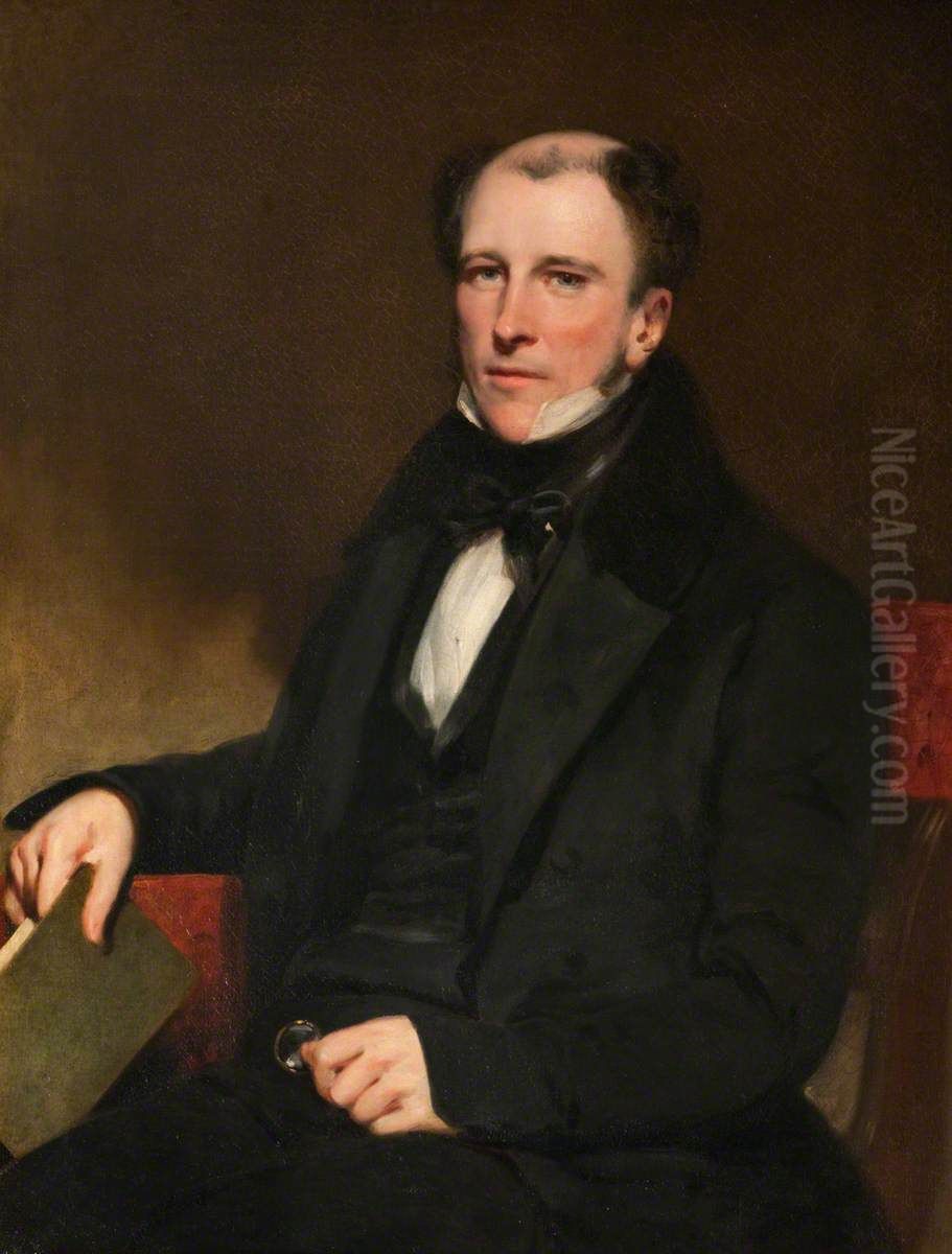 Sir Daniel Keyte Sandford (1798-1838) Oil Painting by John Watson Gordon
