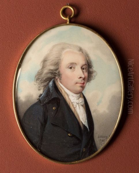 Okand man Oil Painting by Jacob Axel Gillberg