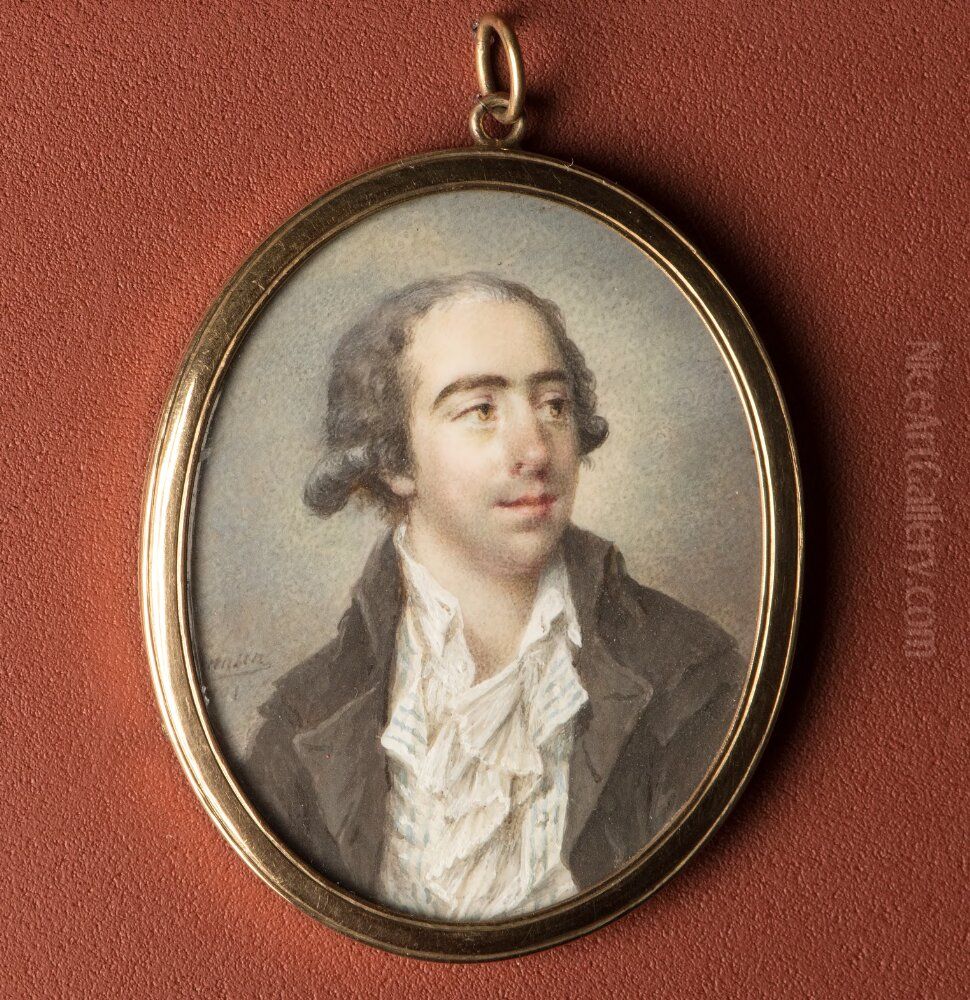 Okand man (Cordiroski) Oil Painting by Niclas Lafrensen