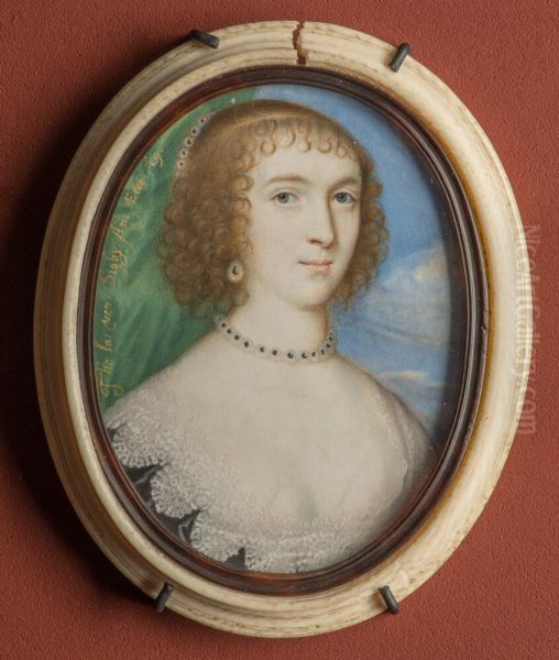 Lady Venetia Anastasia Digby Oil Painting by Peter Oliver
