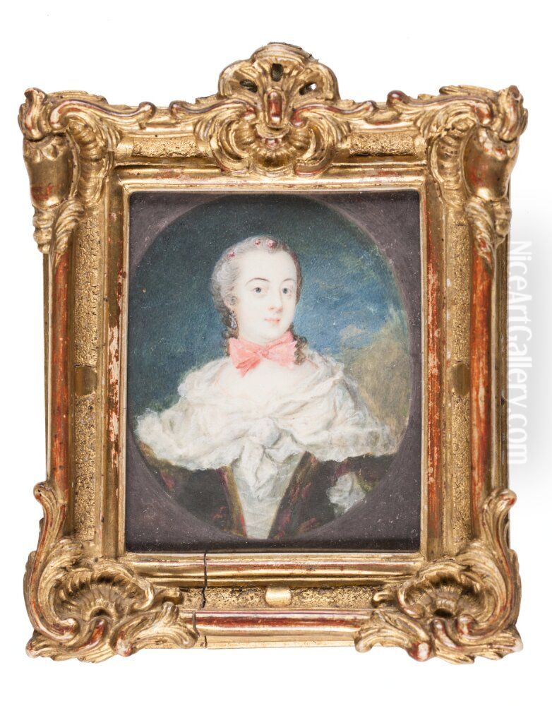 Maria Kohl, fodd Seele Oil Painting by Niclas Lafrensen the Elder