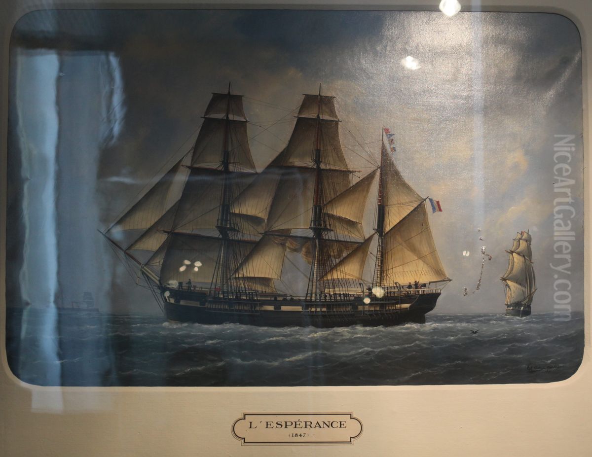 The Esperance (1847) Oil Painting by Edouard Adam