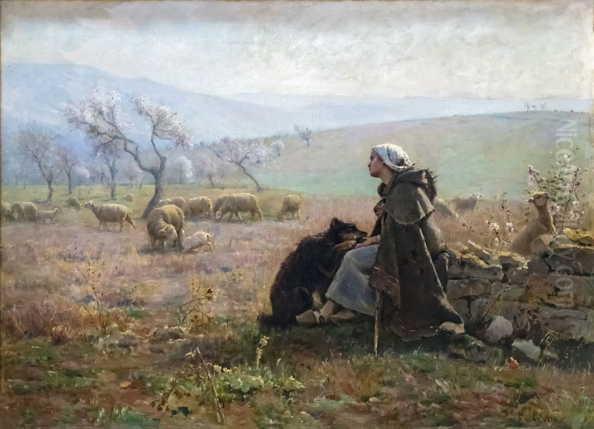 Spring Oil Painting by Paul Vayson