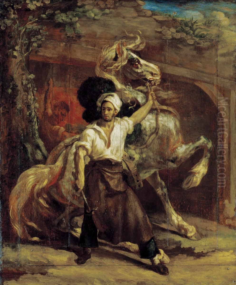 The Blacksmith Oil Painting by Theodore Gericault