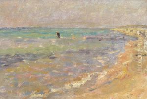 Badende ved Gl. Skagen.