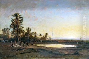 Lisiere d'oasis