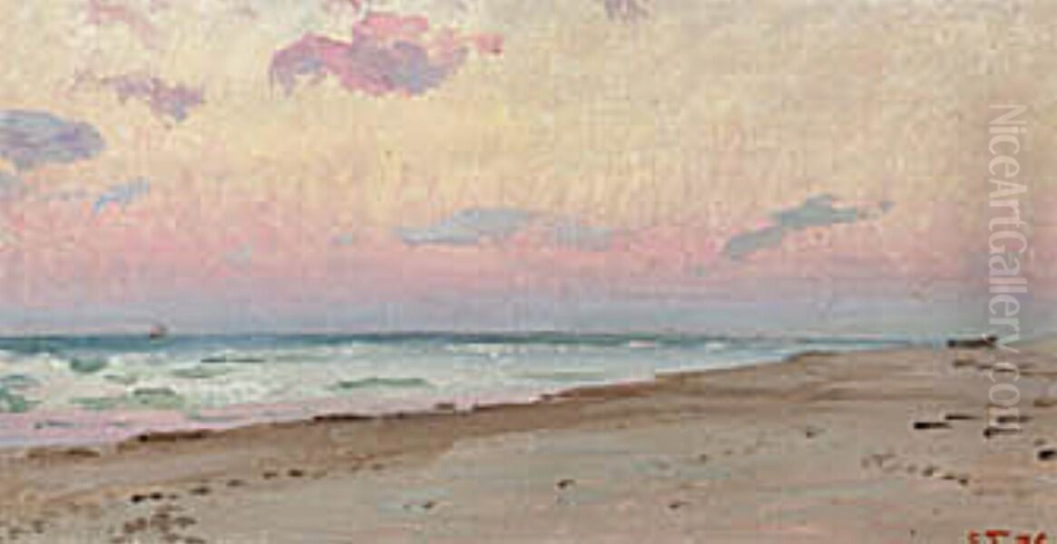 Novemberaften. Oil Painting by Laurits Tuxen