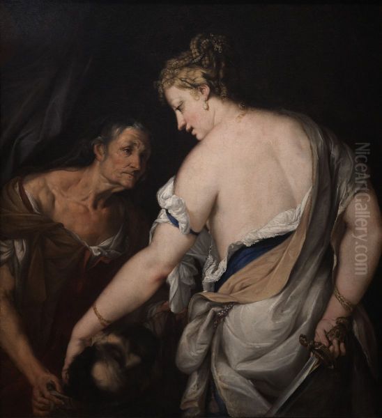 Judith and Holofernes Oil Painting by Antonio Bellucci