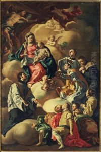 Saint Louis de Gonzaga in Glory Saint Louis de Gonzaga in Glory