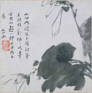 Spray of Tuberose (Spray of Fuchia)