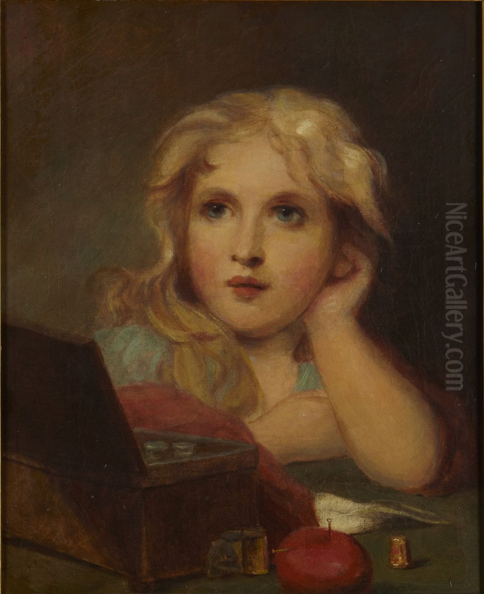 Portrait of a Child Oil Painting by Thomas Sully